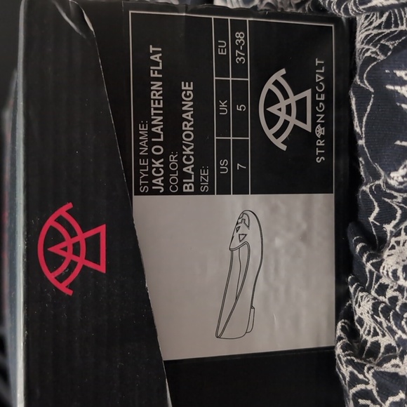 🆕 Jack O Lantern Lydia Flat 🎃STRANGE CVLT HALLOWEEN EDITION - Picture 8 of 8